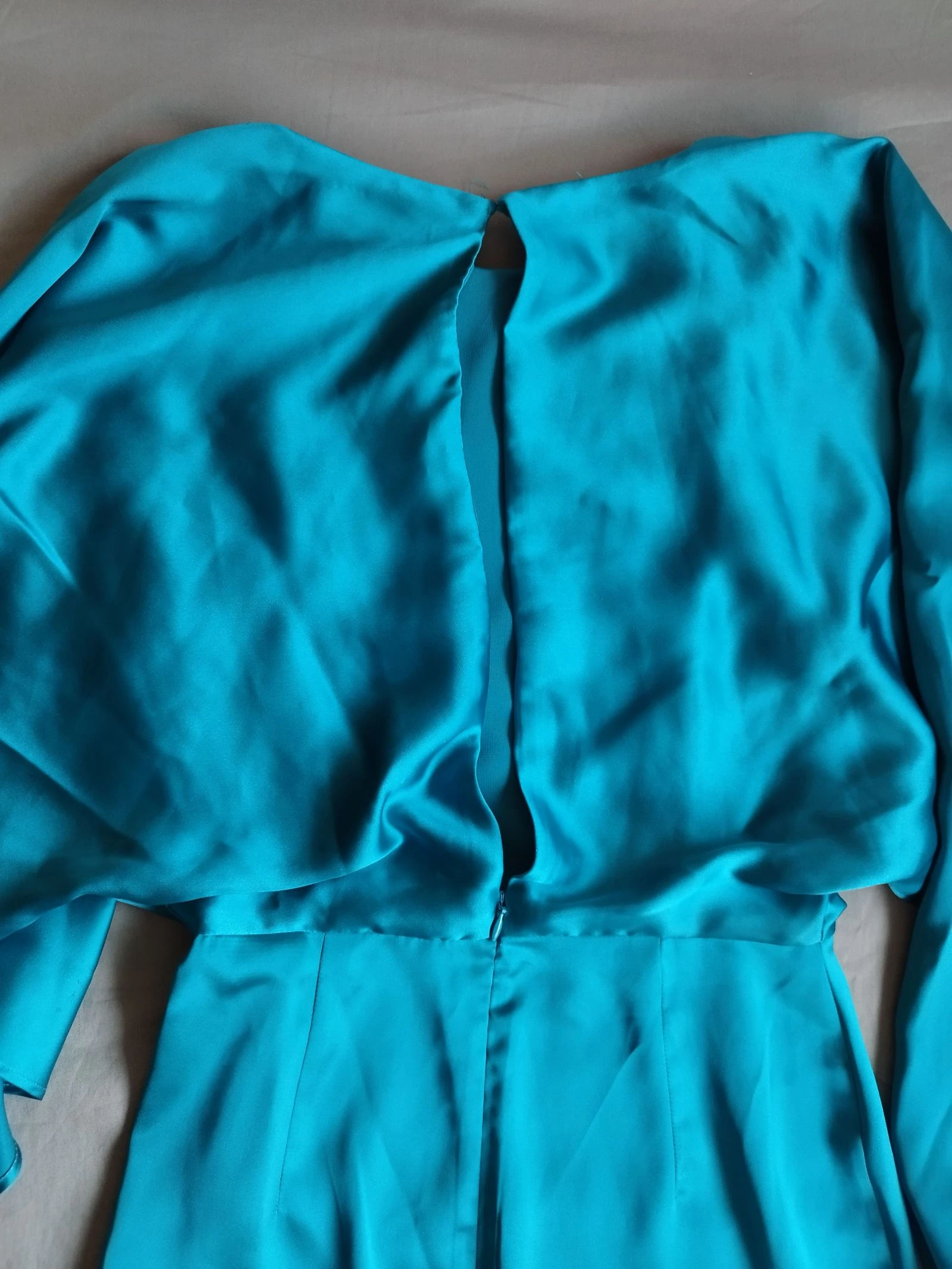 Zara satin cape dress S – photo 5